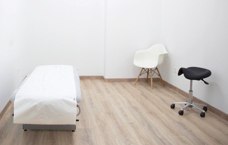 Consulta fisioterapia en clínica Laubidea