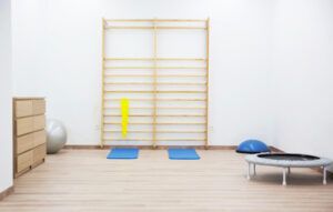 Gimnasio en centro médico Laubidea