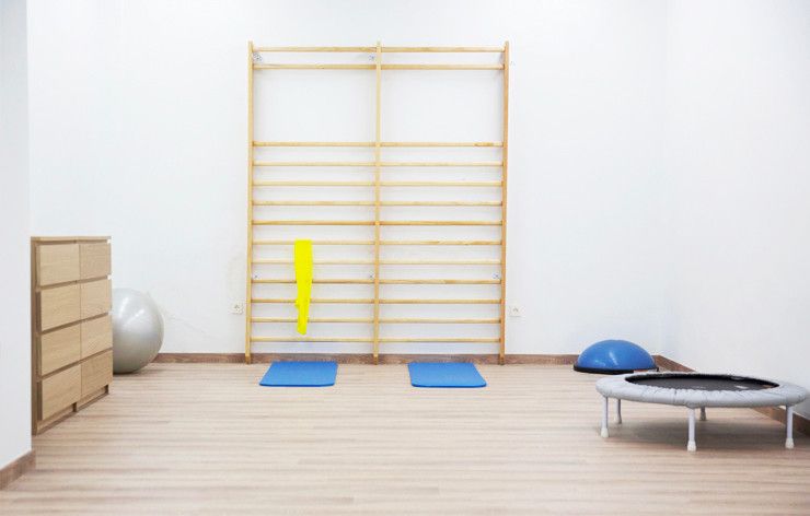 Gimnasio en centro médico Laubidea