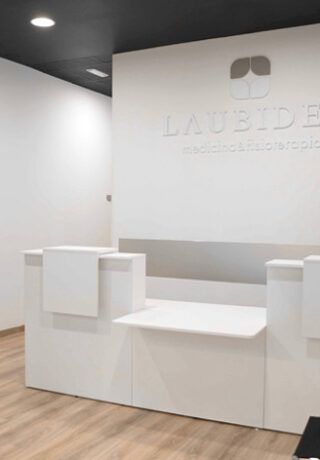 Recepción clinica Laubidea Vitoria